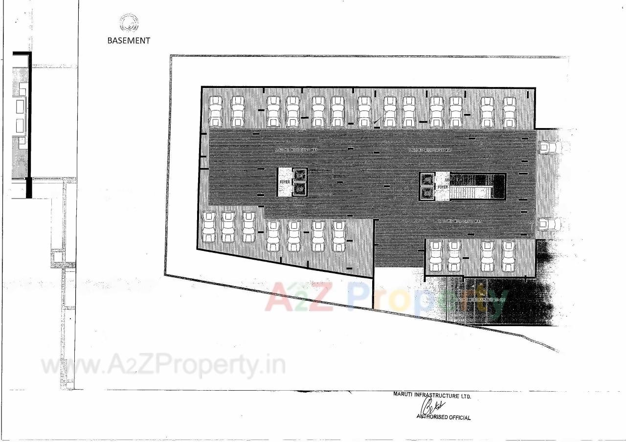Layout of real estate project Shyam Residency located at Vejalpur, Ahmedabad, Gujarat