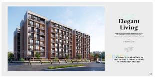 Elevation of real estate project Shyam Sanidhya located at Vatva, Ahmedabad, Gujarat