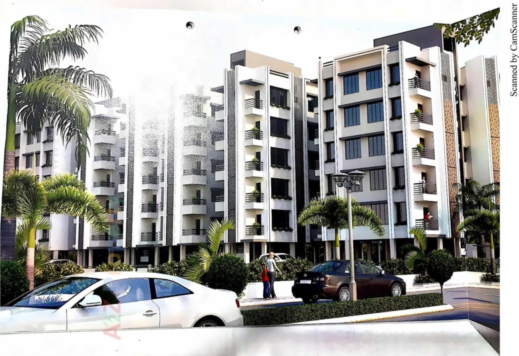 3D Elevation of real estate project Shyam Saundrya located at Nikol, Ahmedabad, Gujarat
