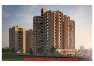 Elevation of real estate project Shyam Shayona Fairmont located at Chandlodia, Ahmedabad, Gujarat