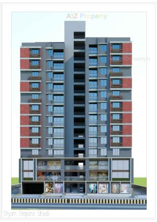 Elevation of real estate project Shyam Shayona Shivali located at Ahmedabad, Ahmedabad, Gujarat