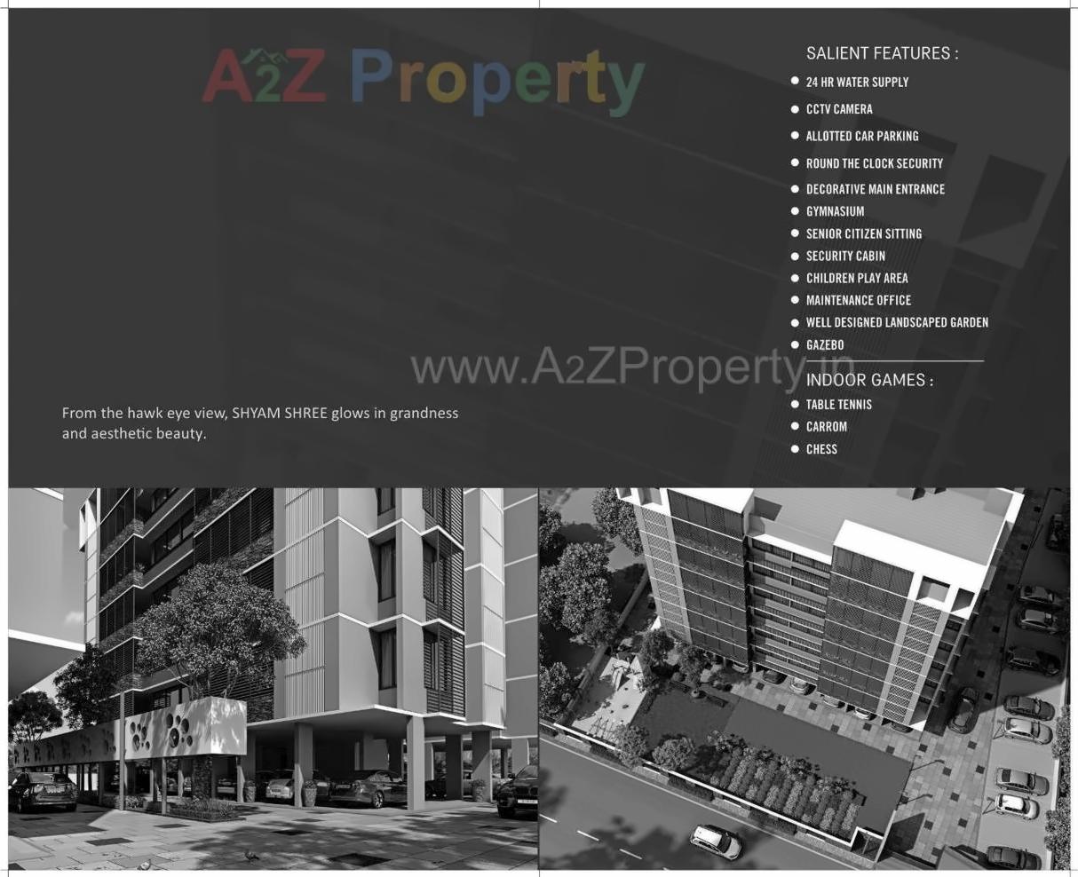 3D Elevation of real estate project Shyam Shree located at Motera, Ahmedabad, Gujarat