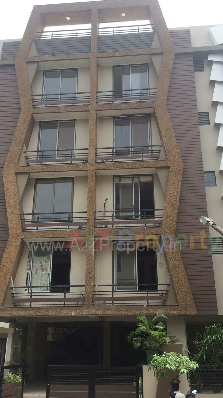 3D Elevation of real estate project Shyam Status located at Shekhpur, Ahmedabad, Gujarat