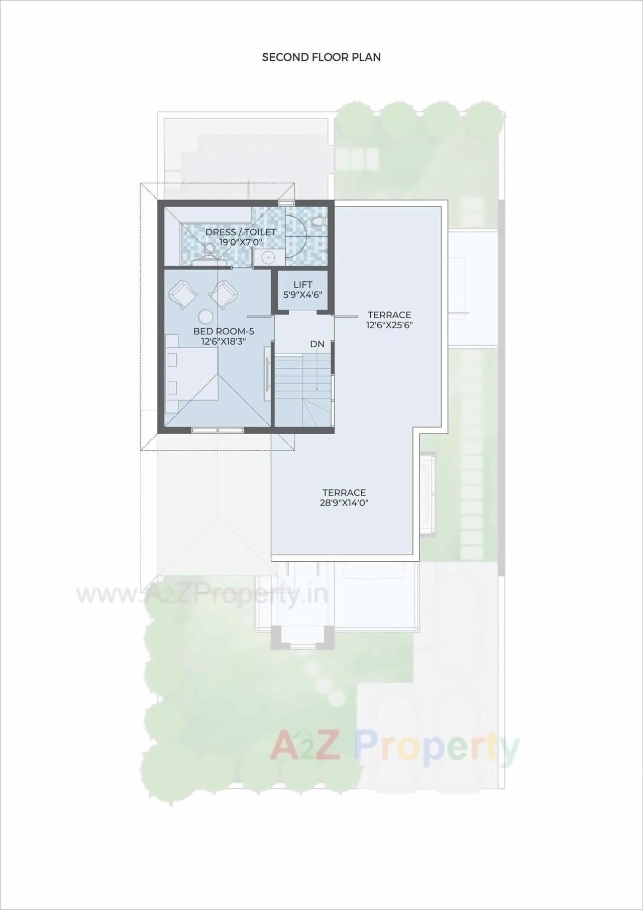 Layout of real estate project Shyam Valencia located at Muthia, Ahmedabad, Gujarat