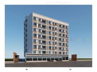Elevation of real estate project Shyam Vihar located at Kathwada, Ahmedabad, Gujarat