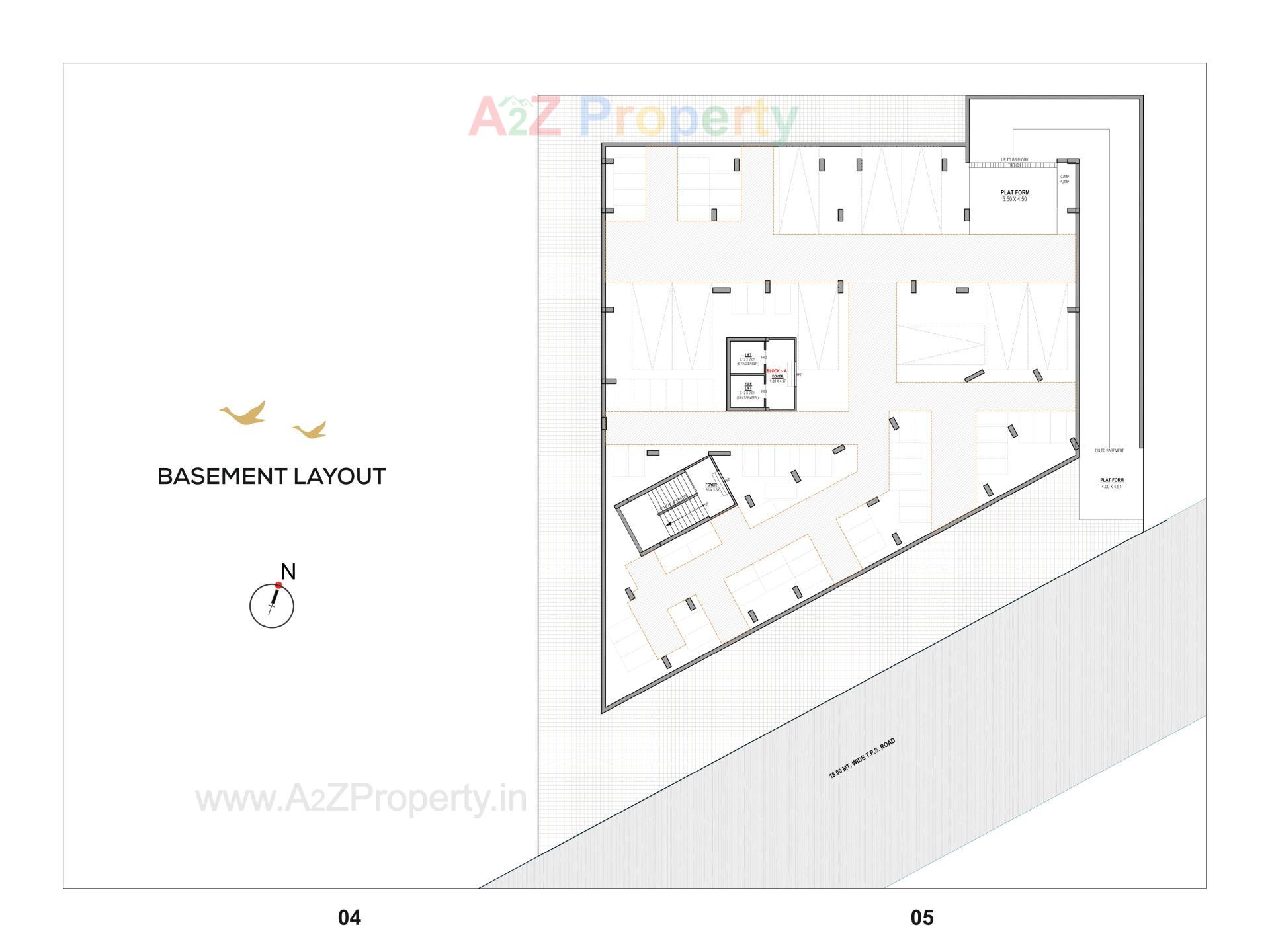 Layout of real estate project Shyam Vihar located at Kathwada, Ahmedabad, Gujarat