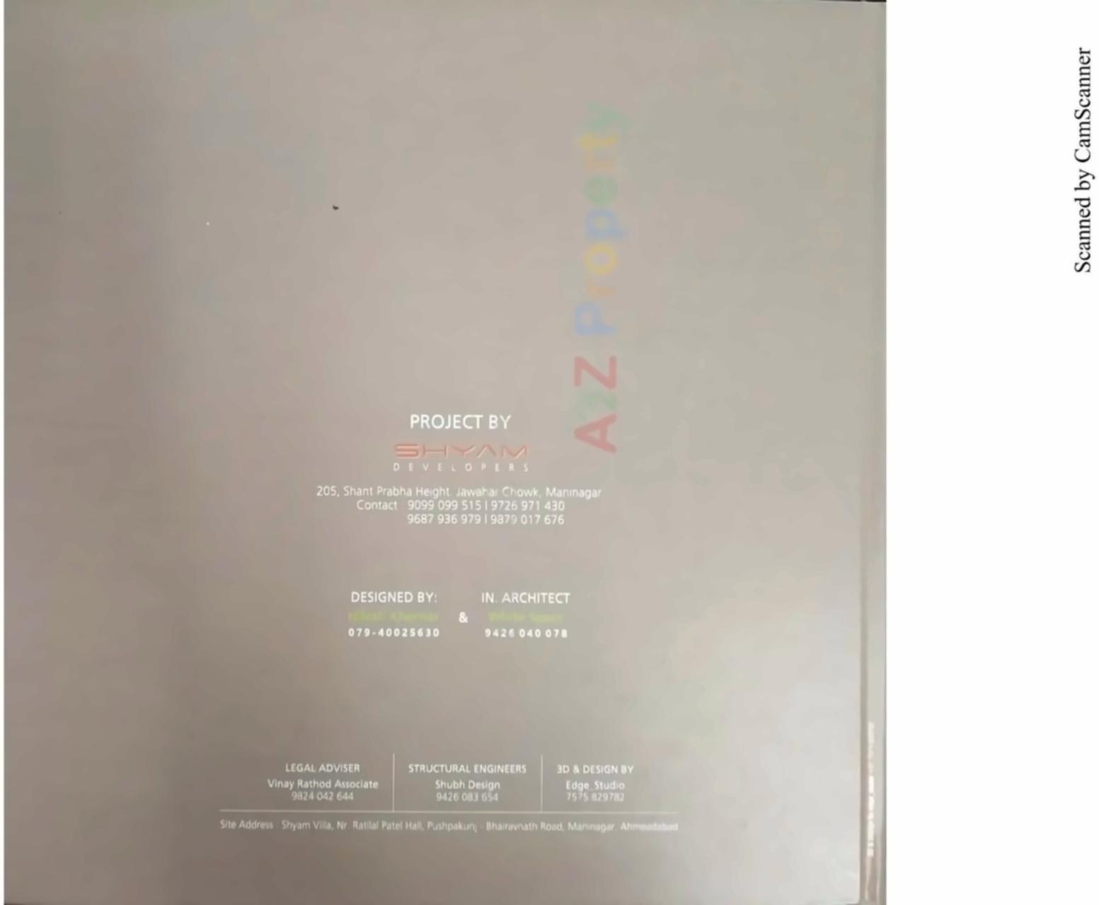  of real estate project Shyam Villa located at Rajpur-hirpur, Ahmedabad, Gujarat