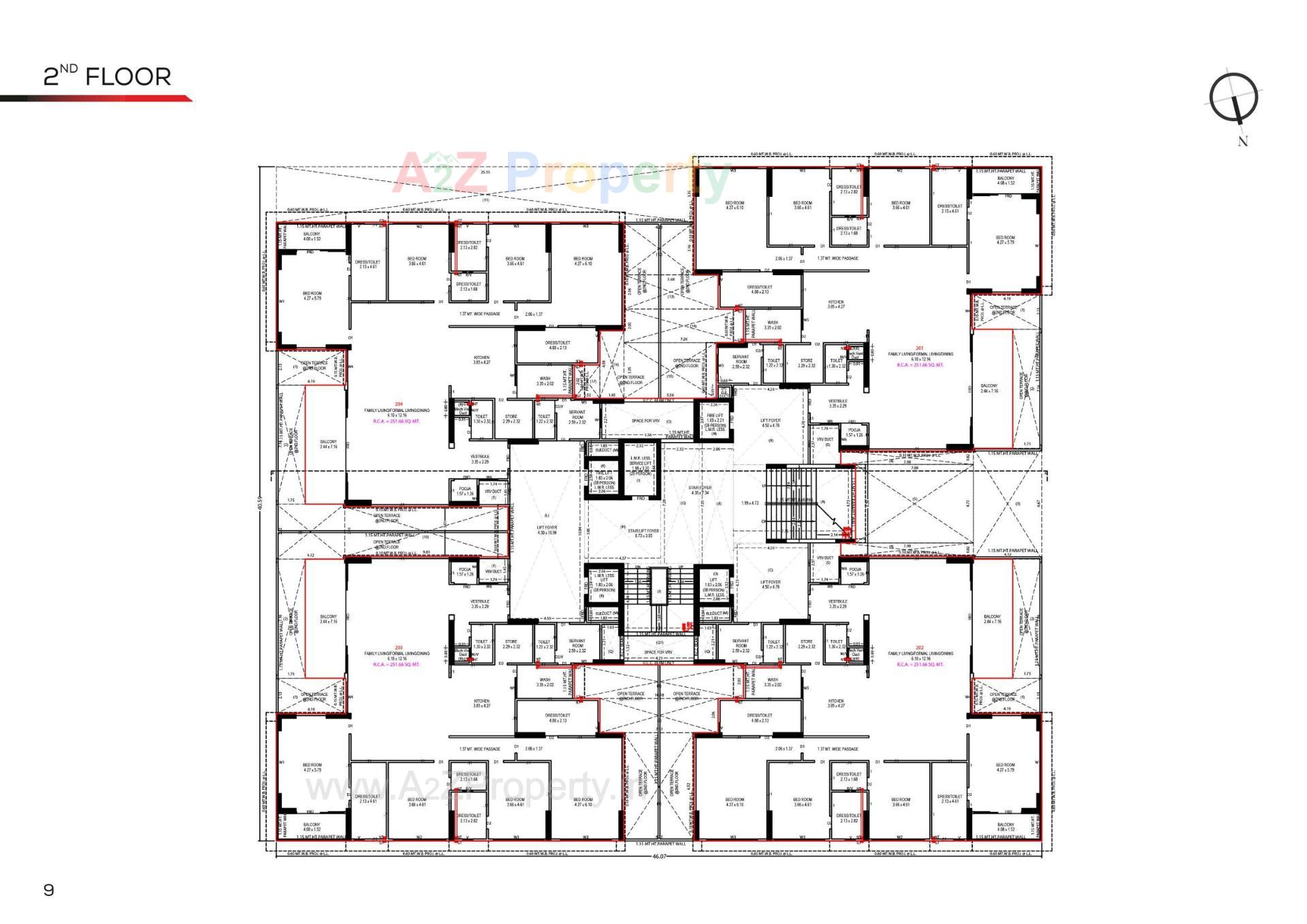 Layout of real estate project Shyaswa Sarovar located at Shilaj, Ahmedabad, Gujarat