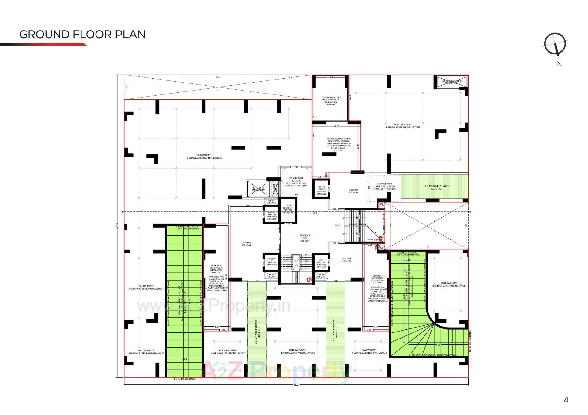 Layout of real estate project Shyaswa Sarovar located at Shilaj, Ahmedabad, Gujarat