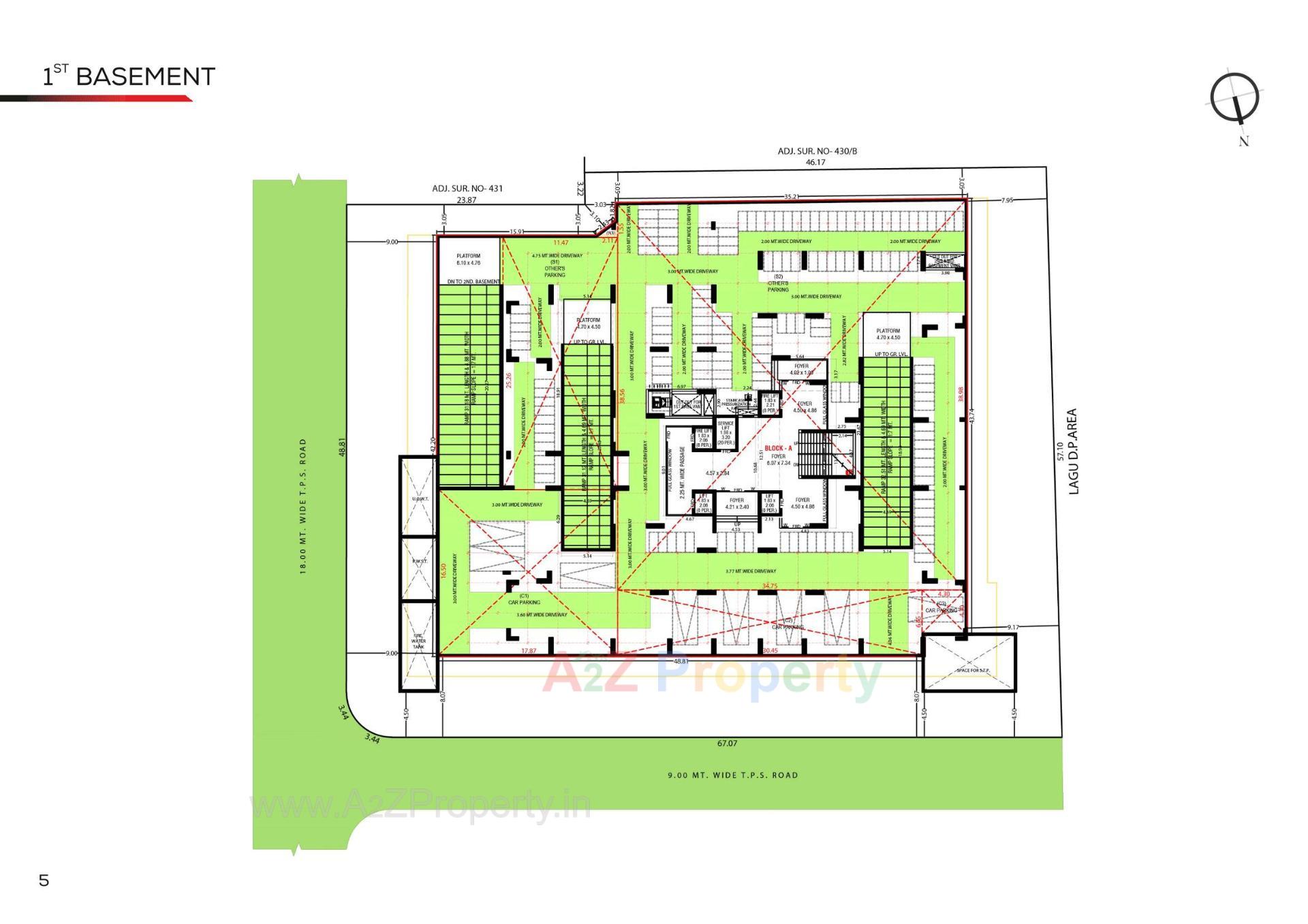 Layout of real estate project Shyaswa Sarovar located at Shilaj, Ahmedabad, Gujarat