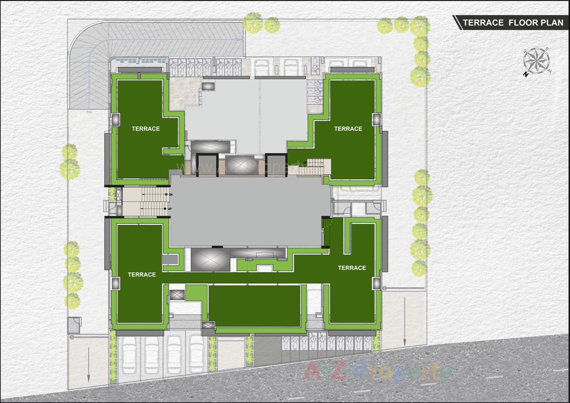 Layout of real estate project Shypram located at Shilaj, Ahmedabad, Gujarat