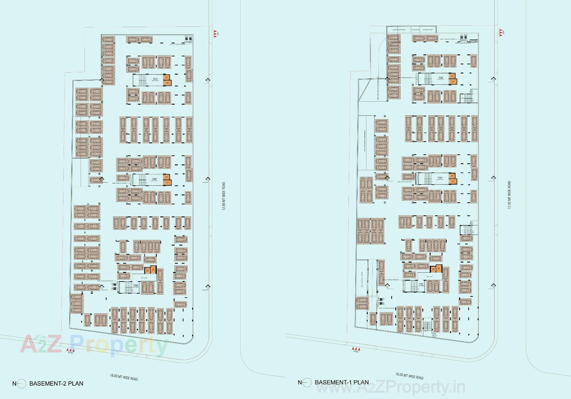 Layout of real estate project Shypram Sky located at Chandlodiya, Ahmedabad, Gujarat