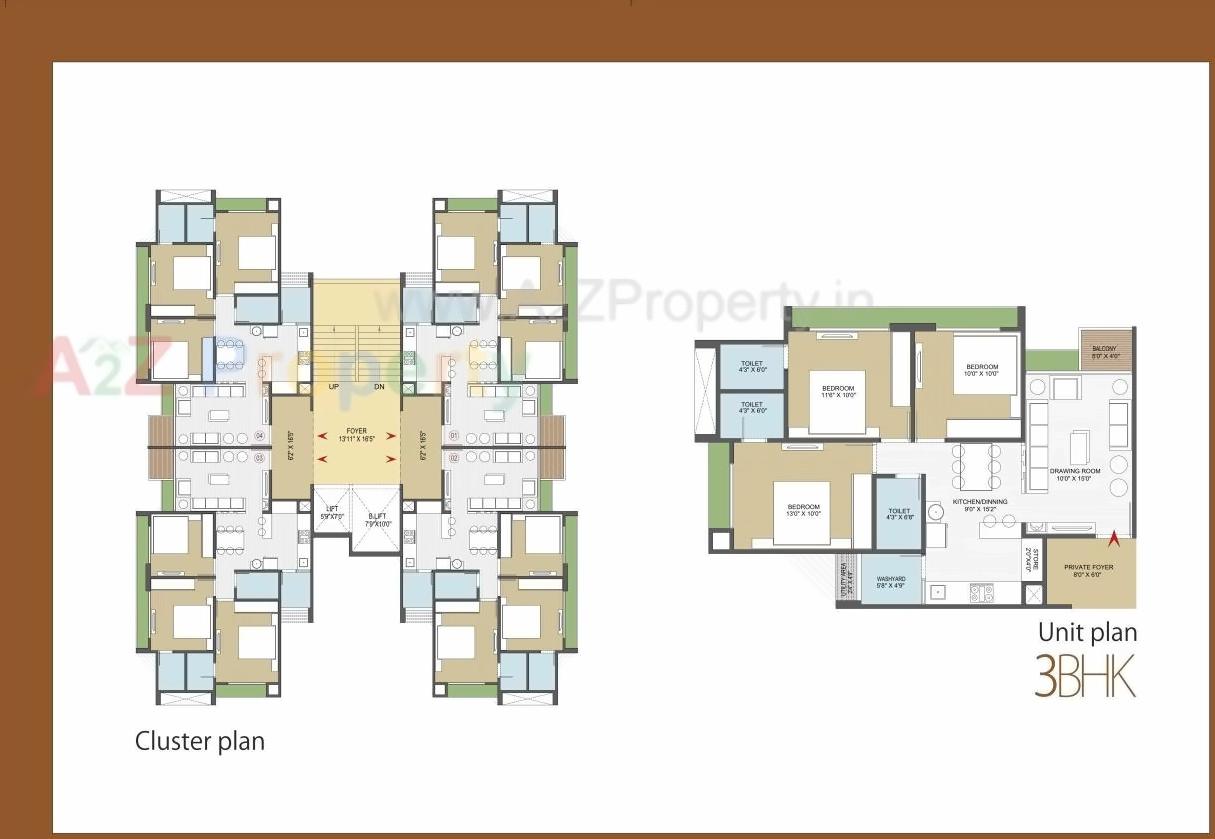 Layout of real estate project Shypram located at Ghuma, Ahmedabad, Gujarat