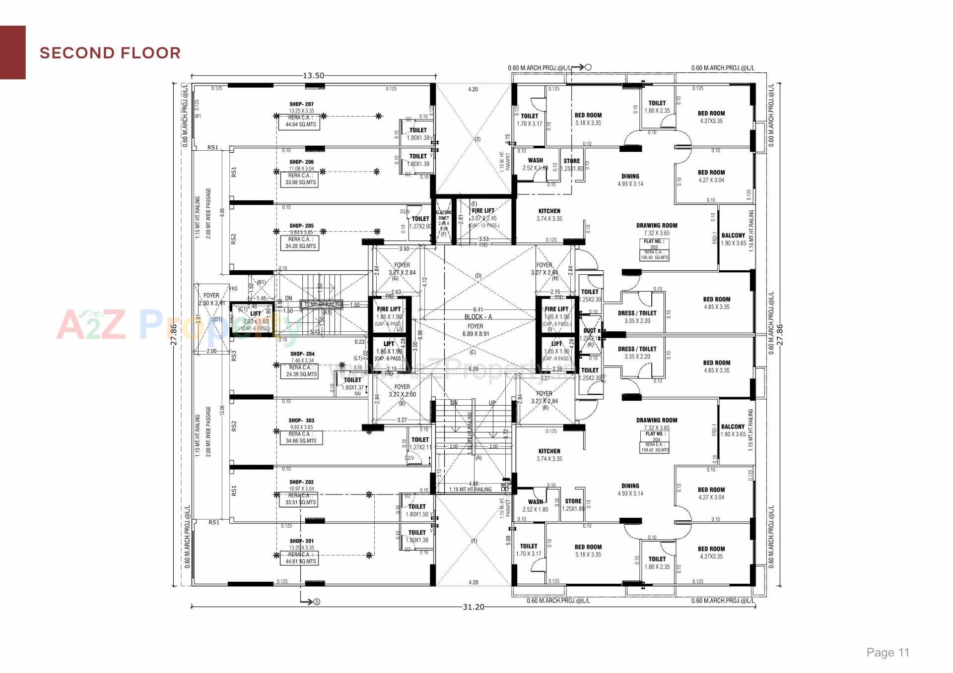 Layout of real estate project Siddharth Greenz located at Gota, Ahmedabad, Gujarat