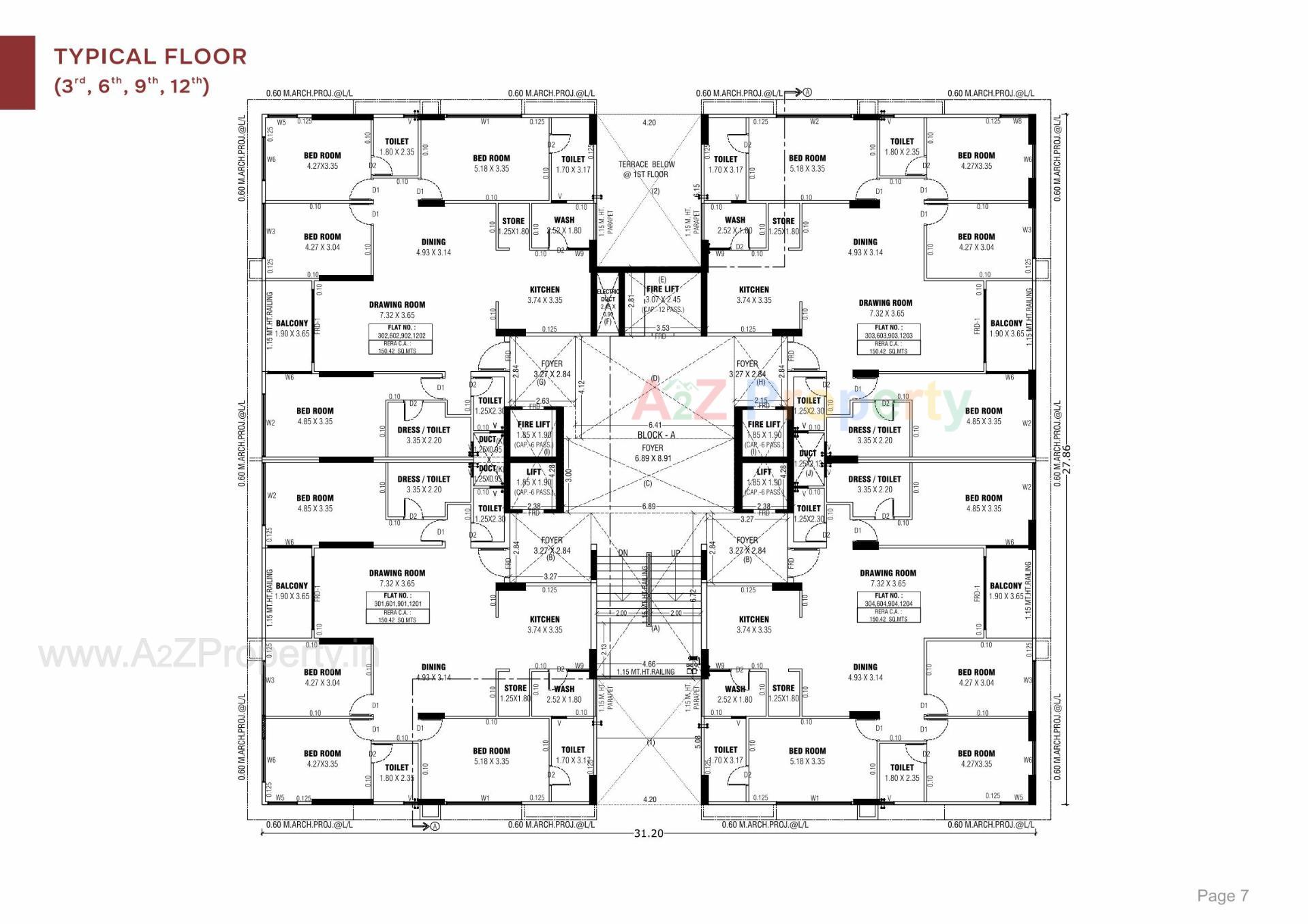 Layout of real estate project Siddharth Greenz located at Gota, Ahmedabad, Gujarat
