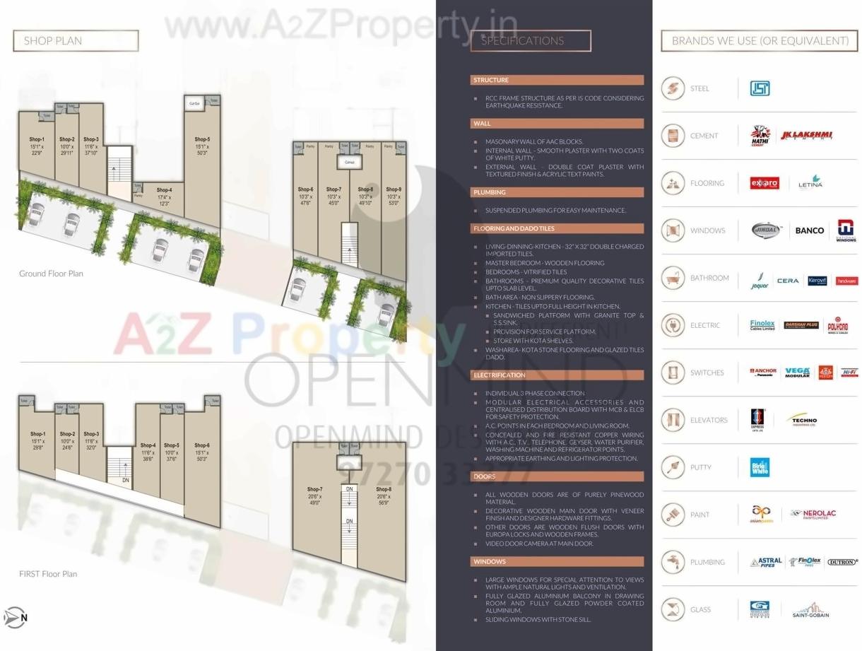 Layout of real estate project Siddharth Luxuria located at Ahmedabad, Ahmedabad, Gujarat