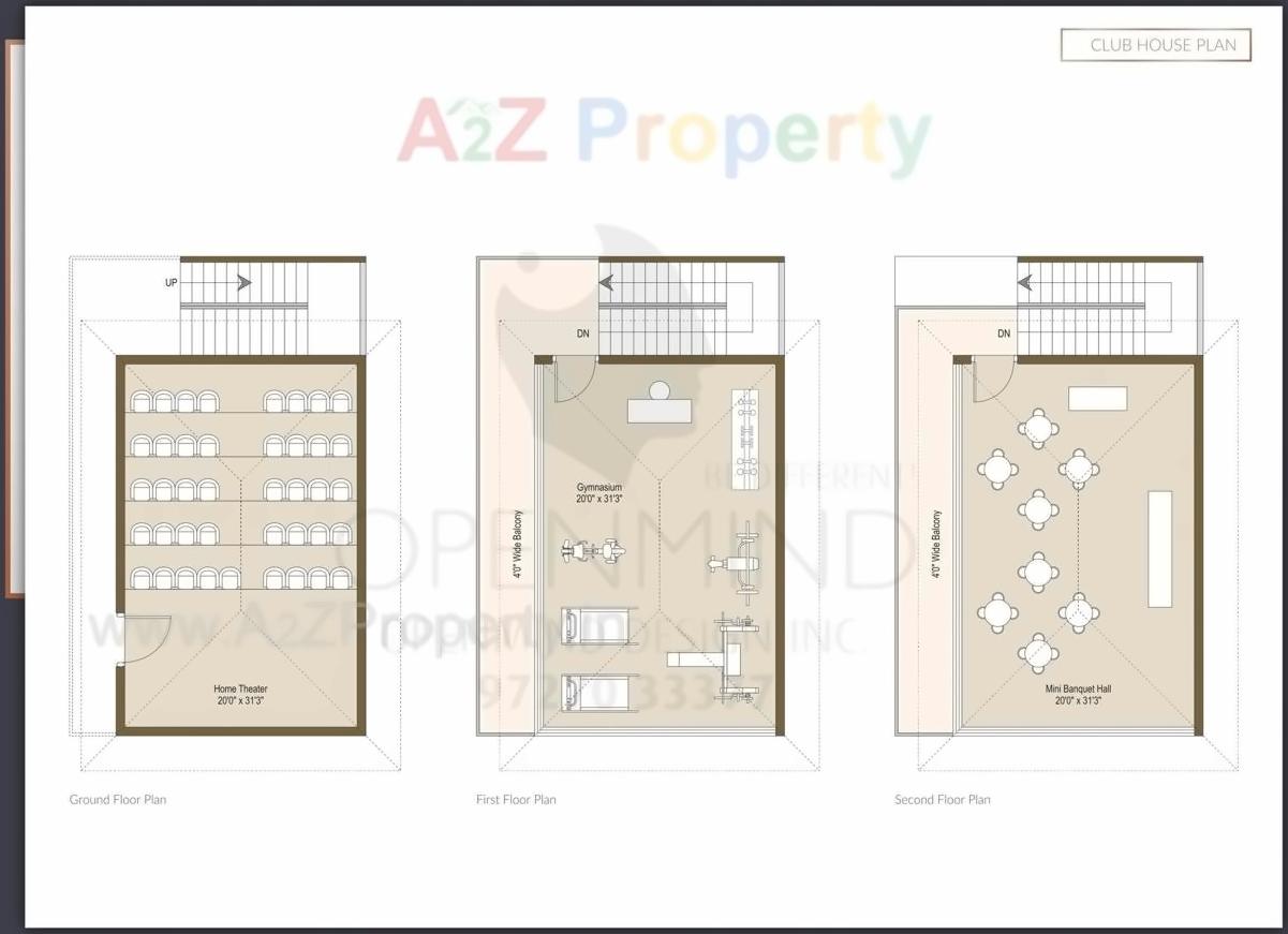 Layout of real estate project Siddharth Luxuria located at Ahmedabad, Ahmedabad, Gujarat