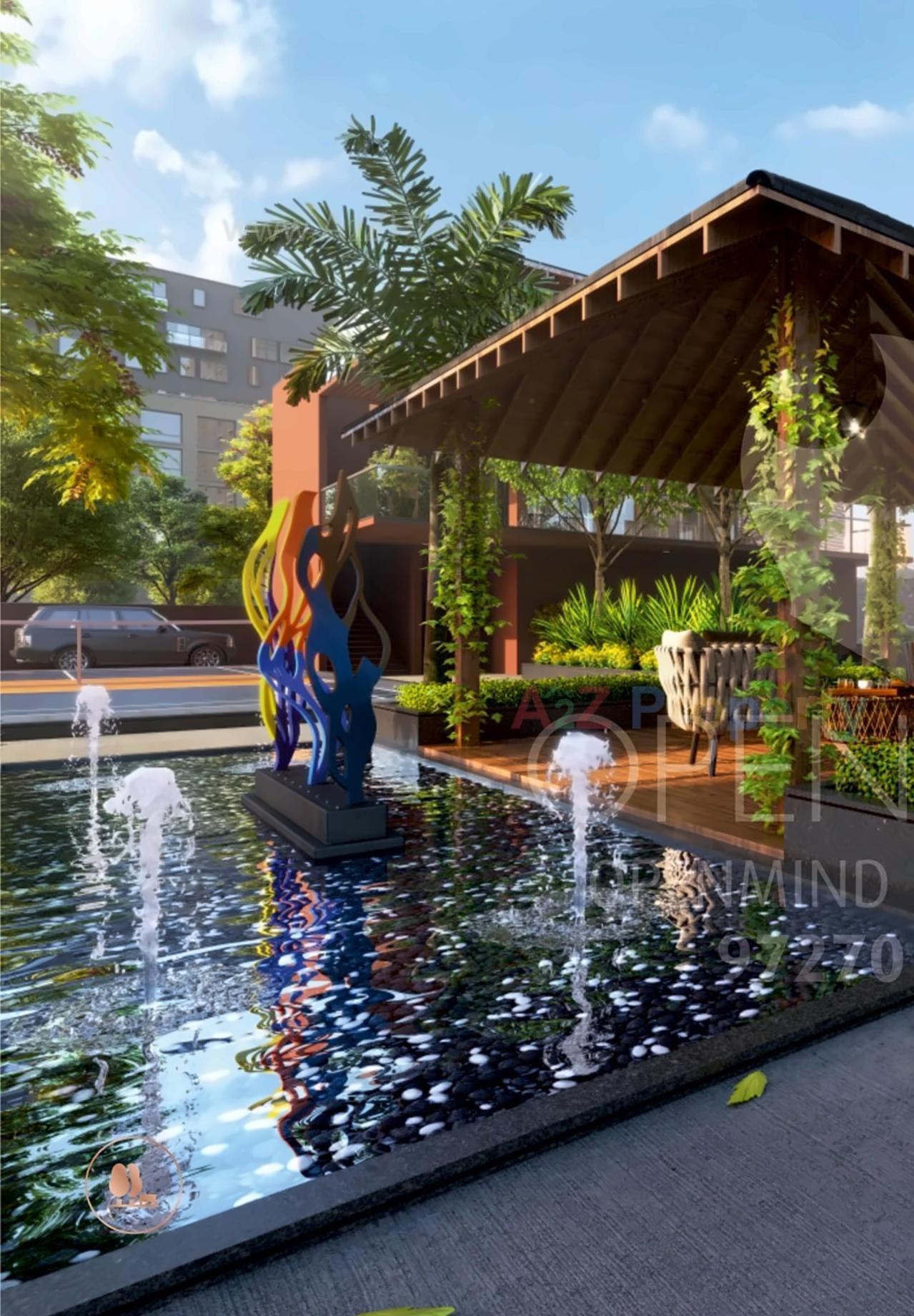 3D Elevation of real estate project Siddharth Luxuria located at Ahmedabad, Ahmedabad, Gujarat