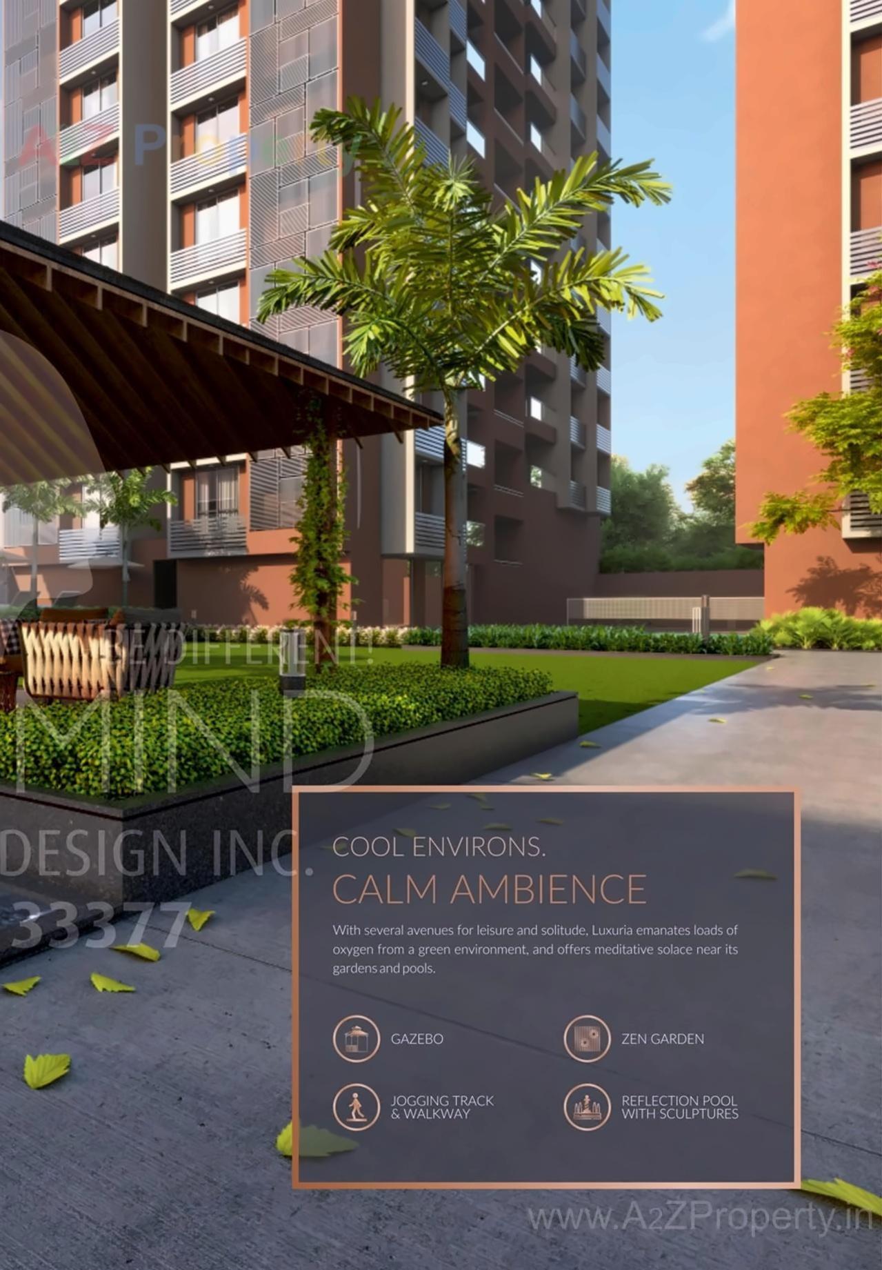 3D Elevation of real estate project Siddharth Luxuria located at Ahmedabad, Ahmedabad, Gujarat