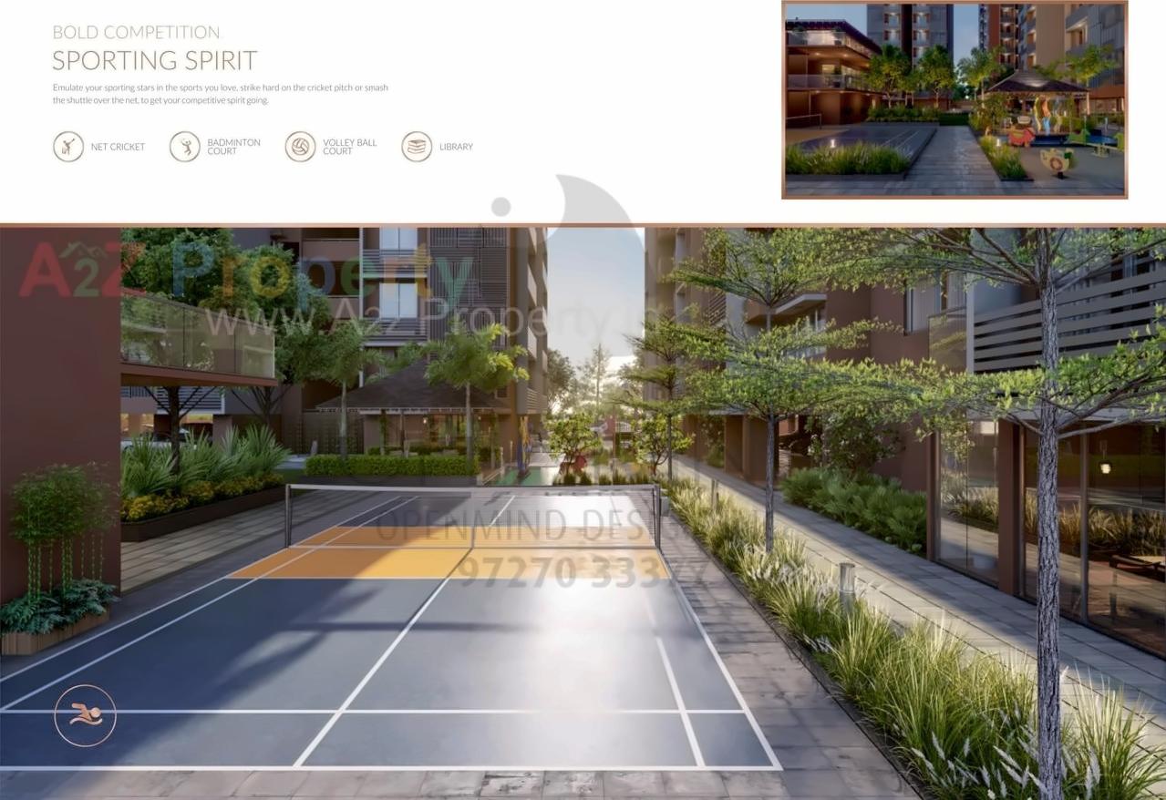 3D Elevation of real estate project Siddharth Luxuria located at Ahmedabad, Ahmedabad, Gujarat