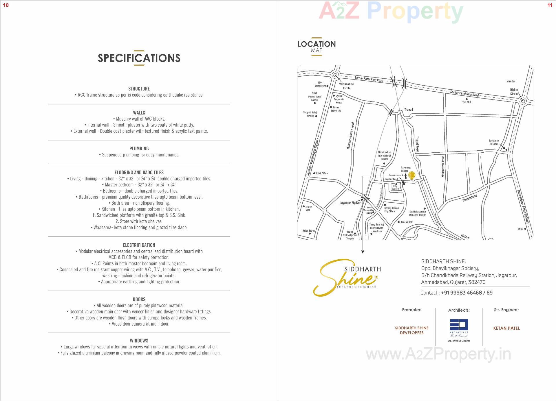  of real estate project Siddharth Shine located at Ahmedabad, Ahmedabad, Gujarat