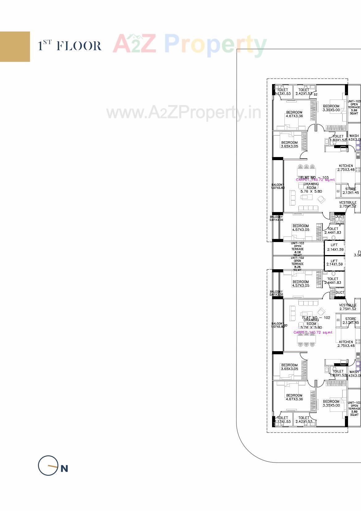 Layout of real estate project Siddharth Vrundavan located at Jagatpur, Ahmedabad, Gujarat