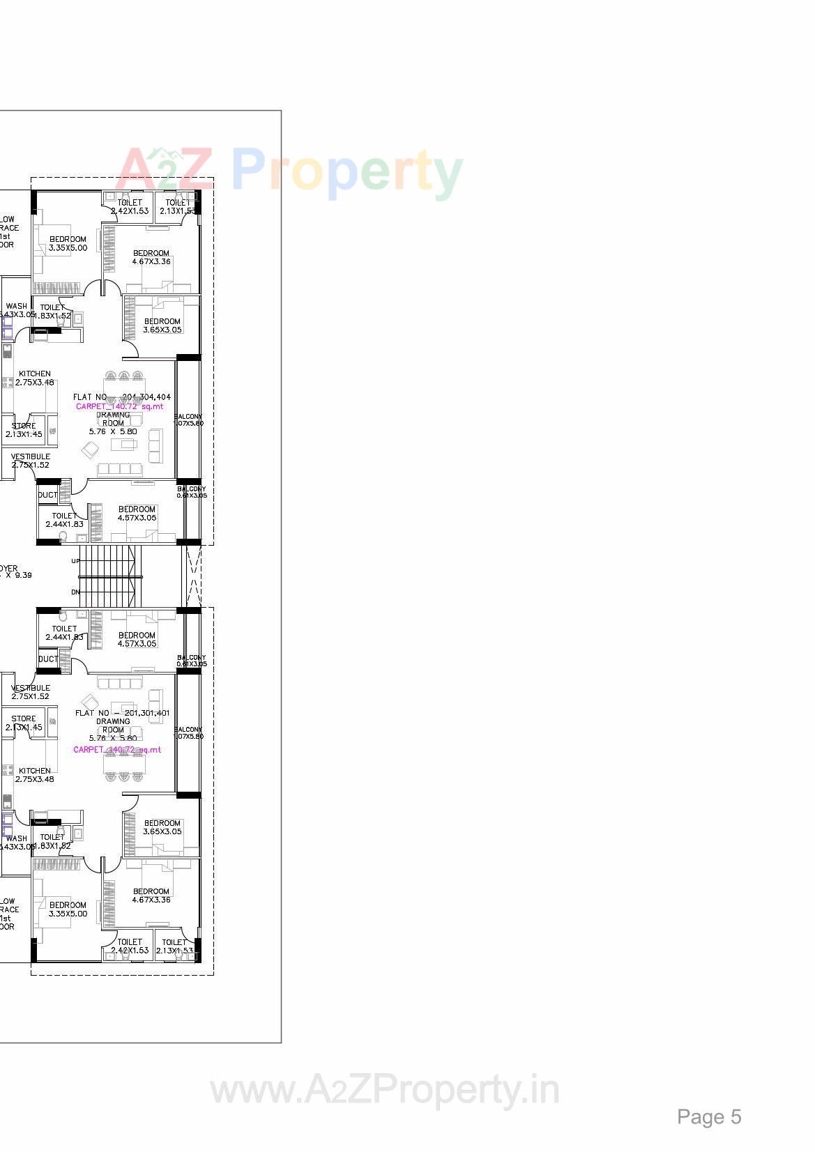 Layout of real estate project Siddharth Vrundavan located at Jagatpur, Ahmedabad, Gujarat
