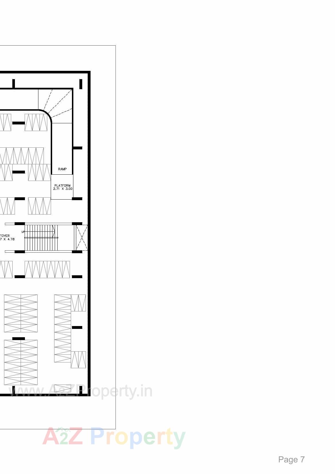Layout of real estate project Siddharth Vrundavan located at Jagatpur, Ahmedabad, Gujarat