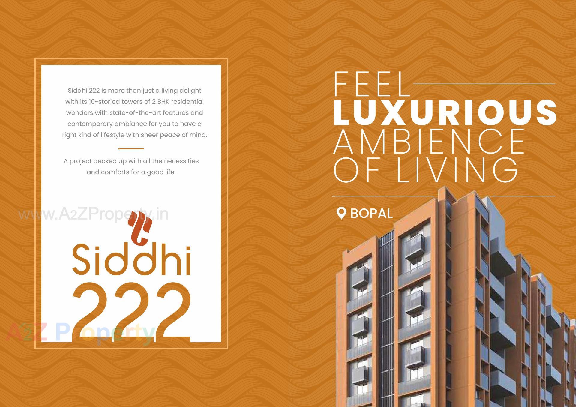  of real estate project Siddhi 2 located at Bopal, Ahmedabad, Gujarat