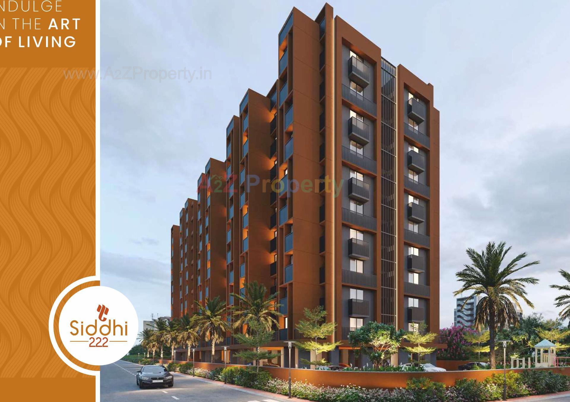 3D Elevation of real estate project Siddhi 2 located at Bopal, Ahmedabad, Gujarat