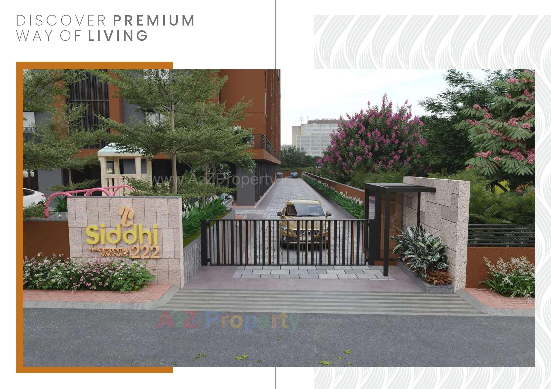 3D Elevation of real estate project Siddhi 2 located at Bopal, Ahmedabad, Gujarat