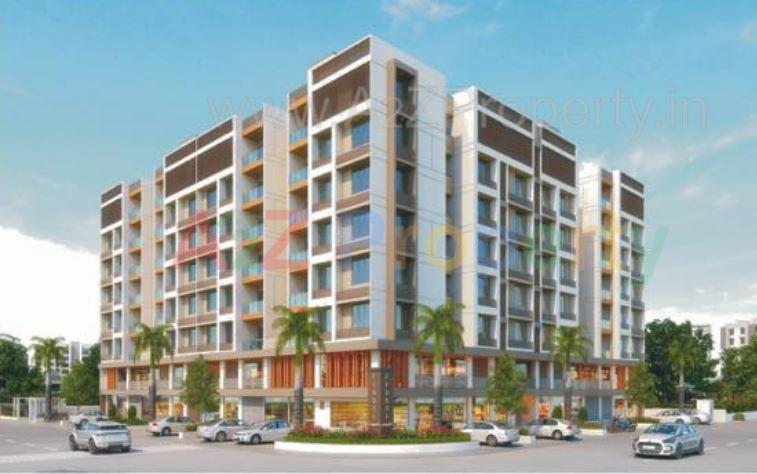 3D Elevation of real estate project Siddhi Elegant located at Ahmedabad, Ahmedabad, Gujarat