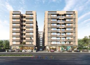 Elevation of real estate project Siddhi Greens located at Lambha, Ahmedabad, Gujarat