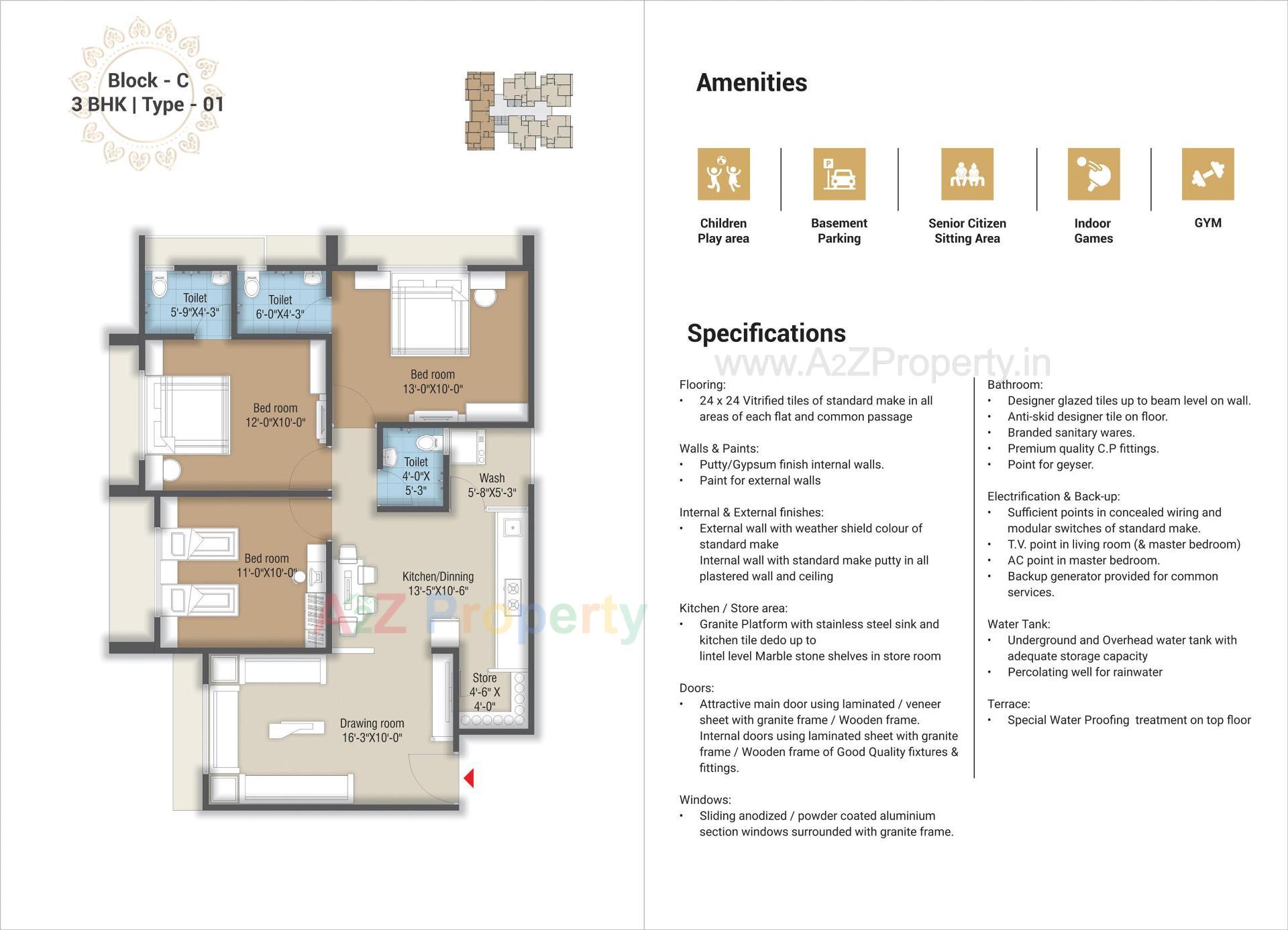 Layout of real estate project Siddhi Heights located at Chiloda--naroda, Ahmedabad, Gujarat