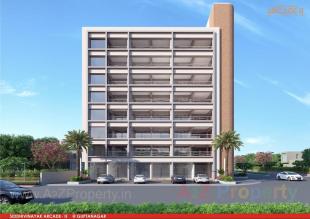 Elevation of real estate project Siddhi Vinayak Arcade Block located at Vasna, Ahmedabad, Gujarat
