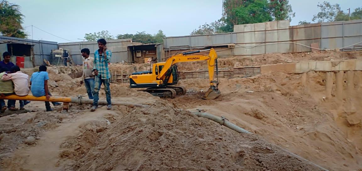 87280_const of real estate project Siddhi Vinayak Arcade located at Makarba, Ahmedabad, Gujarat