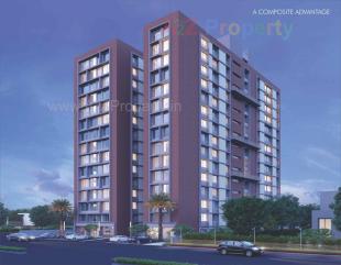 Elevation of real estate project Siddhi Vinayak Arcade located at Makarba, Ahmedabad, Gujarat