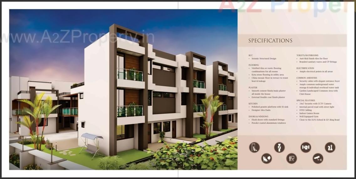  of real estate project Siddhi Vinayak Homes located at Bopal, Ahmedabad, Gujarat