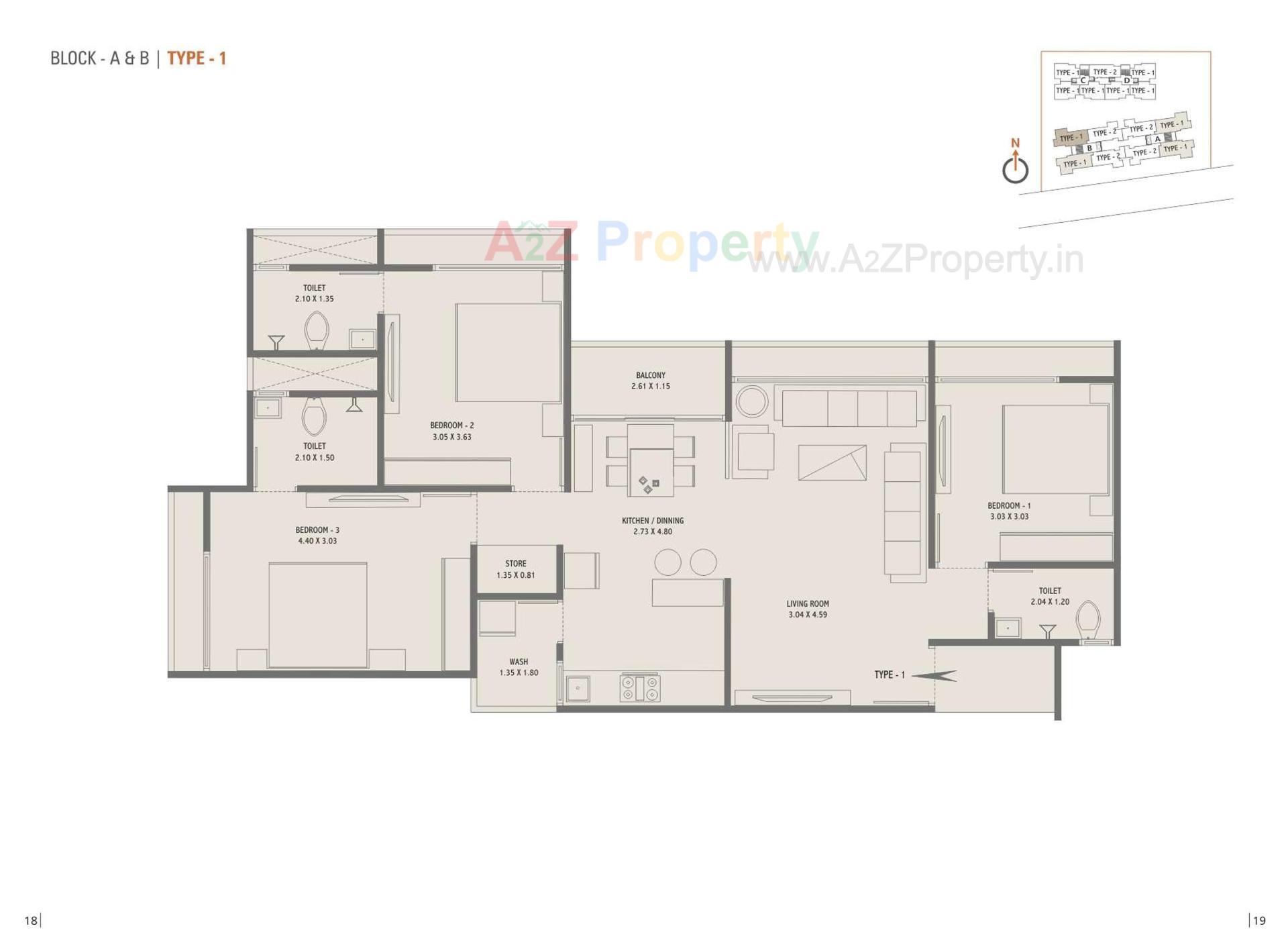 Layout of real estate project Siddhi Vinayak Prospera located at Bopal, Ahmedabad, Gujarat