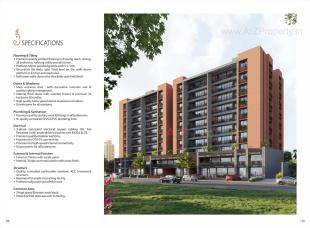 Elevation of real estate project Siddhi Vinayak Prospera located at Bopal, Ahmedabad, Gujarat