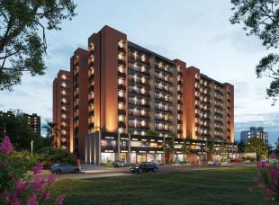 Elevation of real estate project Siddhi Vinayak Prospera located at Bopal, Ahmedabad, Gujarat