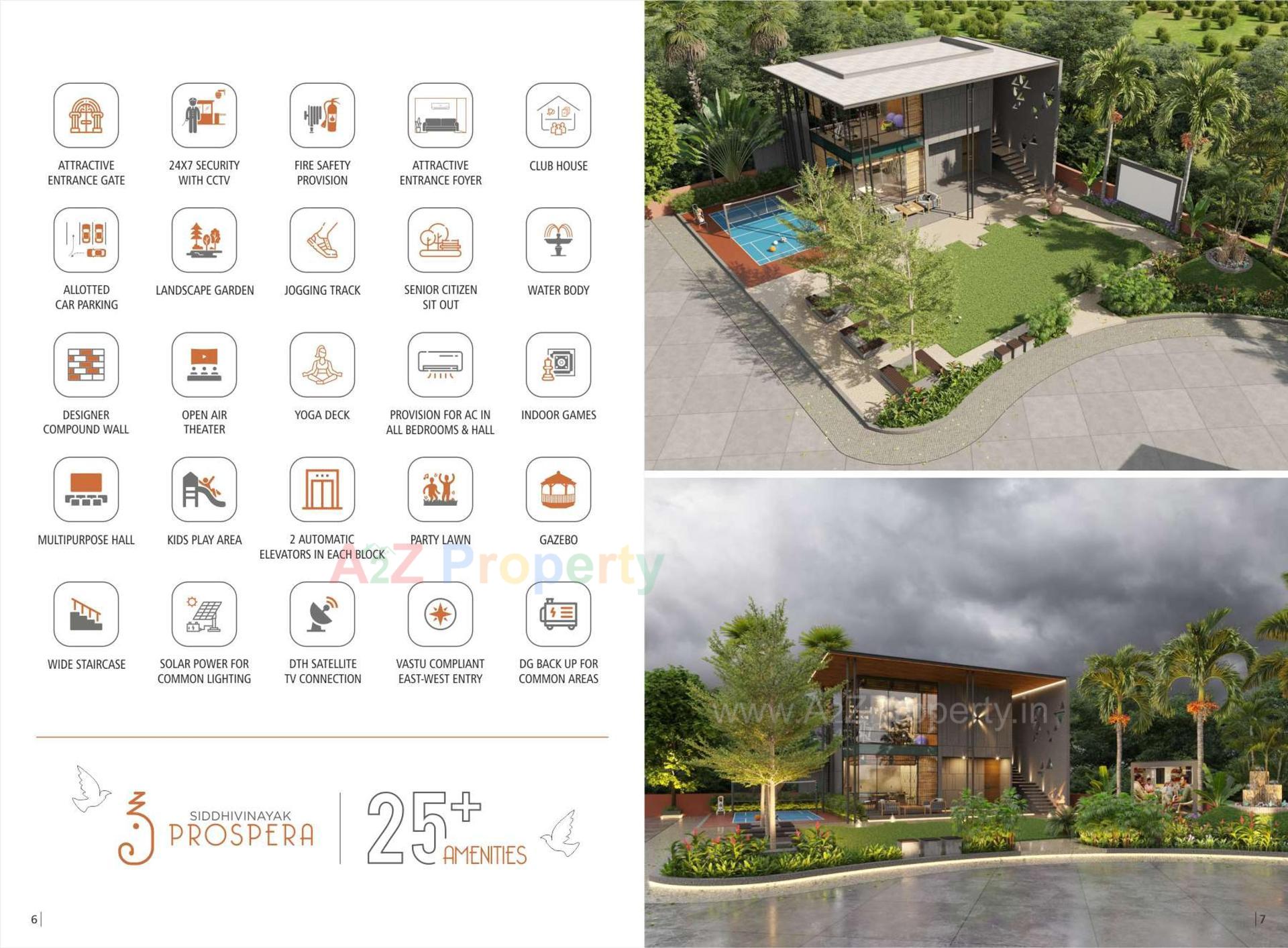  of real estate project Siddhi Vinayak Prospera located at Bopal, Ahmedabad, Gujarat