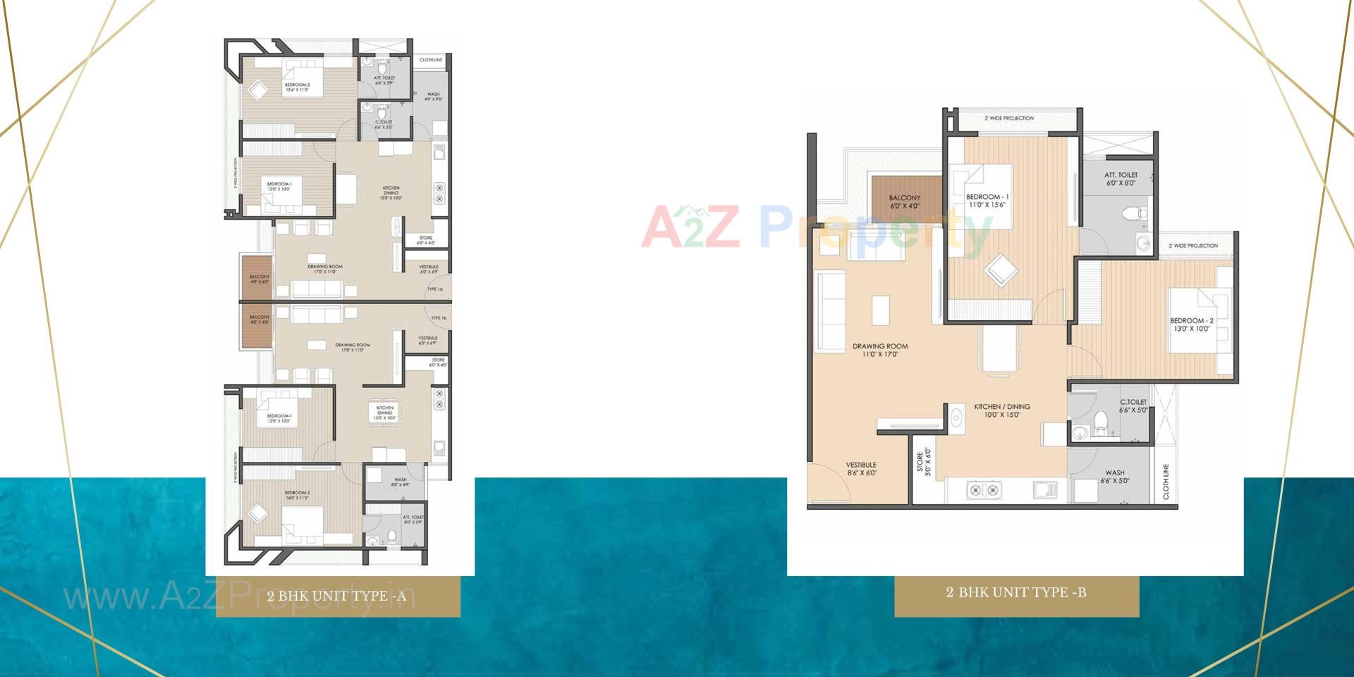 Layout of real estate project Siddhipriya Imperial located at Ghuma, Ahmedabad, Gujarat