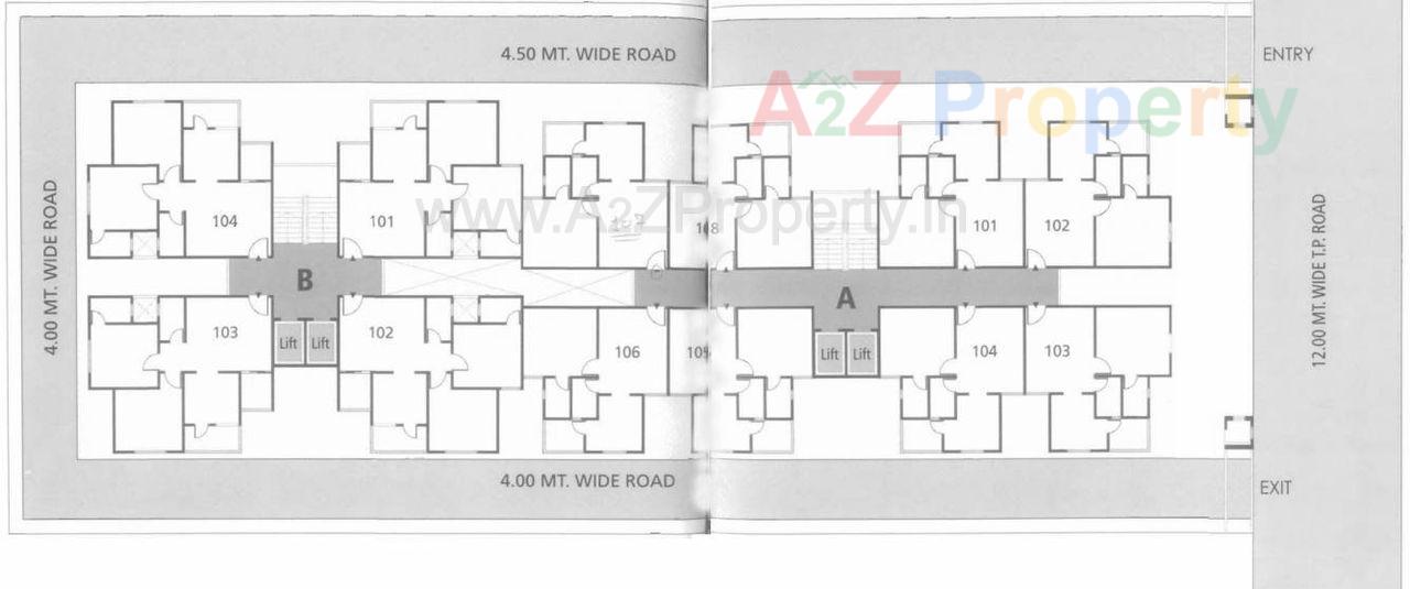 34639399 of real estate project Siddhivinayak Residency located at Sanand, Ahmedabad, Gujarat