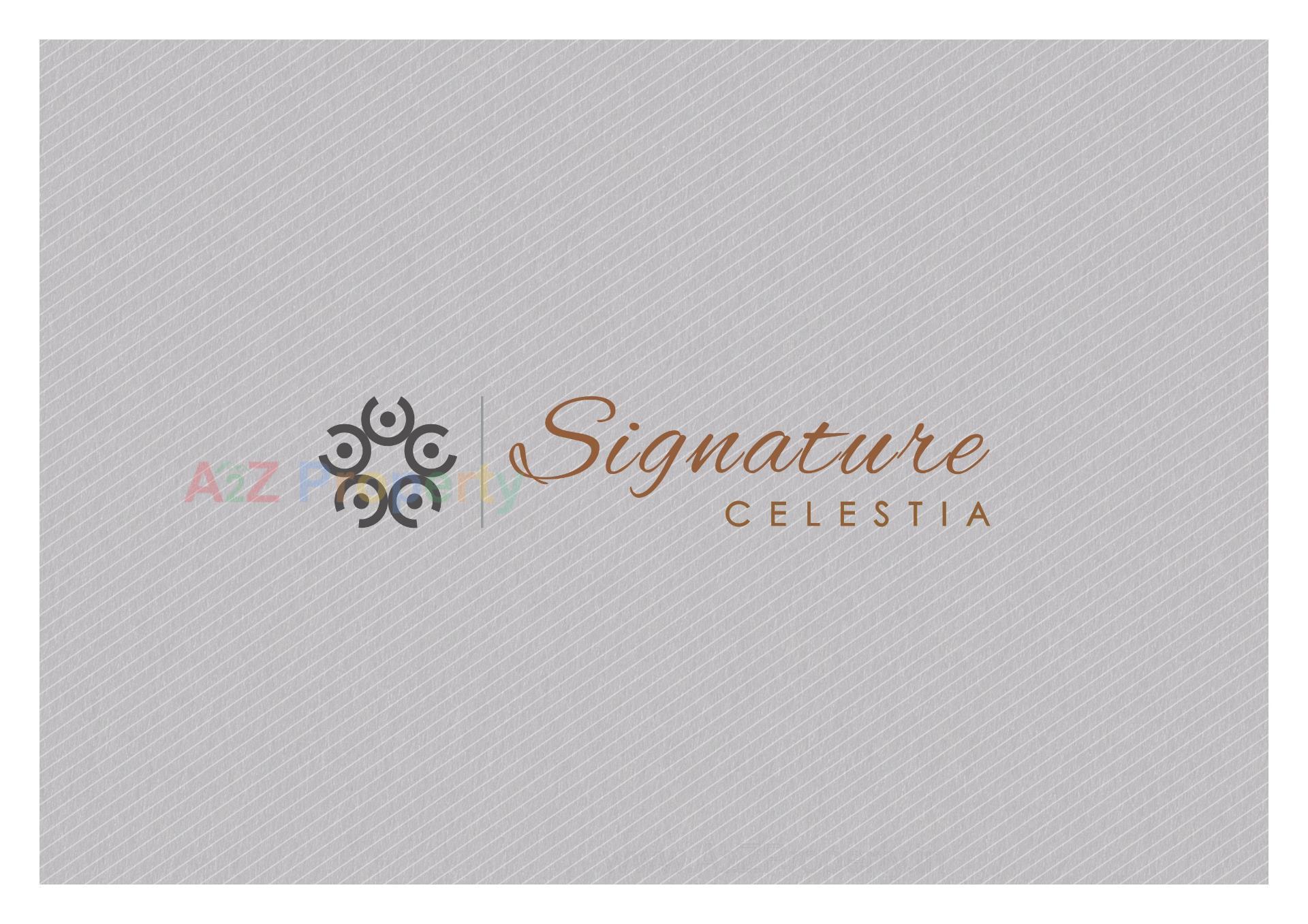  of real estate project Signature Celestia located at Tragad, Ahmedabad, Gujarat