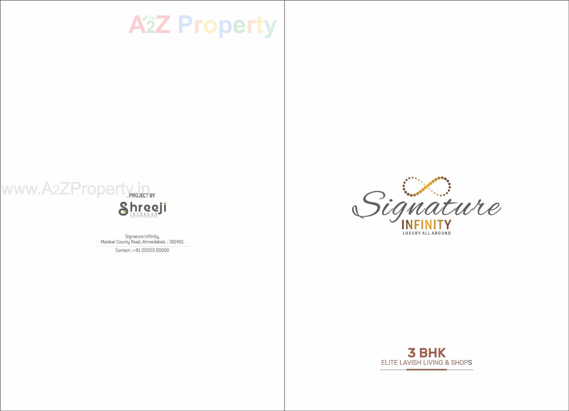  of real estate project Signature Infinity located at Chharodi, Ahmedabad, Gujarat