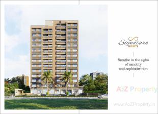Elevation of real estate project Signature Infinity located at Chharodi, Ahmedabad, Gujarat