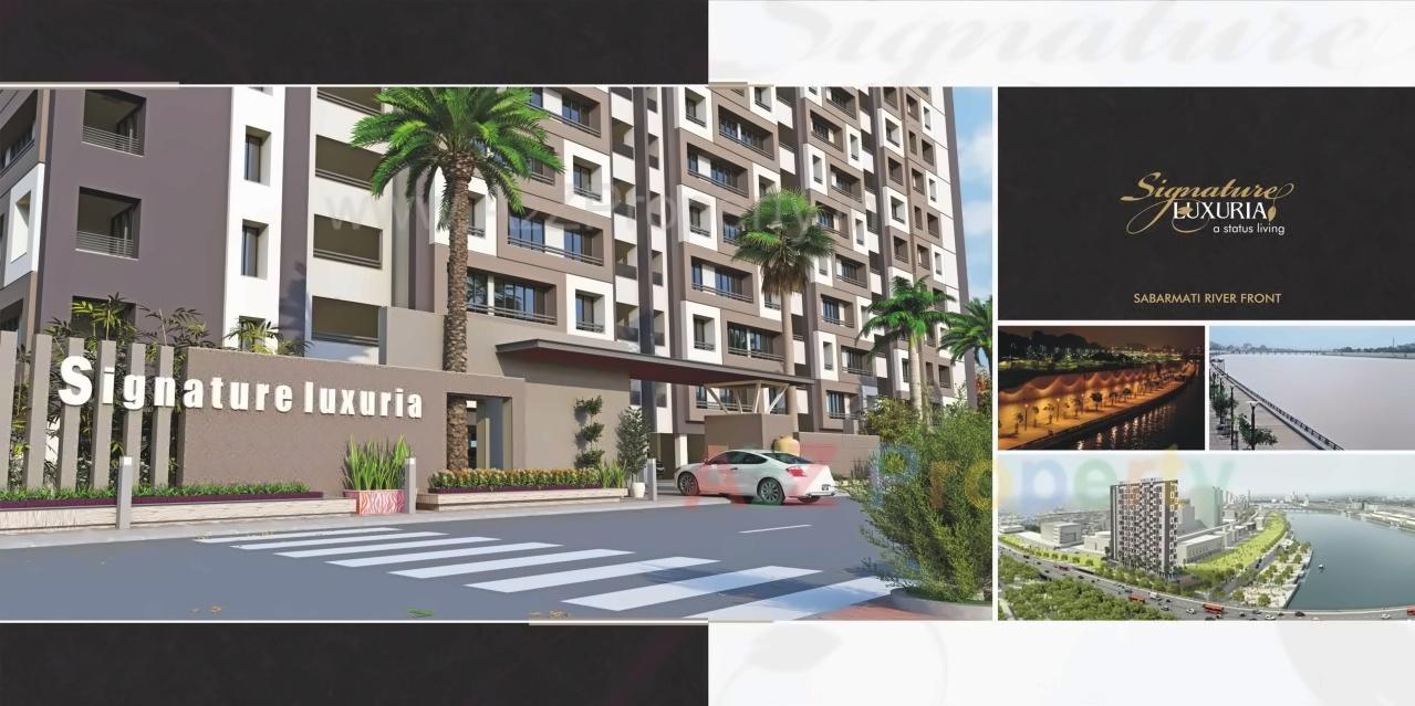 3D Elevation of real estate project Signature Luxuria located at Paldi, Ahmedabad, Gujarat