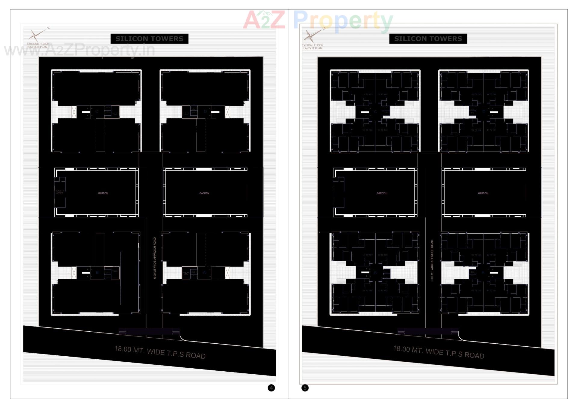  of real estate project Silicon Towers located at Kathwada, Ahmedabad, Gujarat