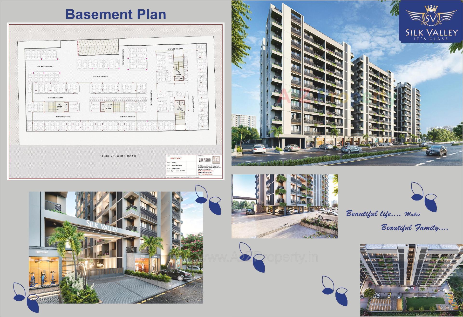  of real estate project Silk Valley located at Hathijan, Ahmedabad, Gujarat